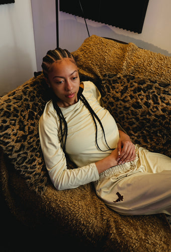 COZY CREAM LOUNGE SET