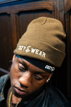 COZYWEAR BROWN BEANIE