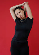 COZYWEAR BLACK GYM TOP