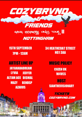 COZYBRVND & FRIENDS NOTTS
