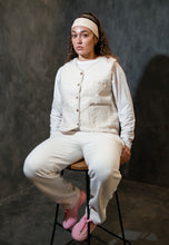 COZYWEAR CREAM SHERPA GILET