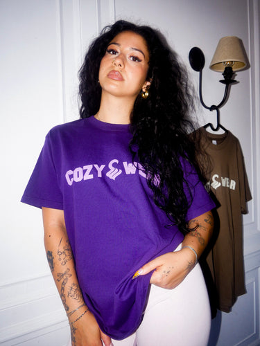 COZYWEAR PURPLE TEE