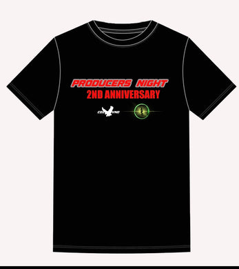 PRODUCERS NIGHT 2ND ANNIVERSARY TEE