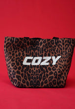 COZY LEOPARD PRINT BAG