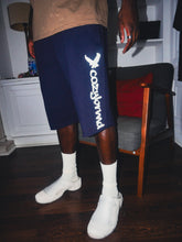 NAVY BLUE JOGGER SHORTS