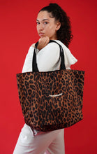 COZY LEOPARD PRINT BAG