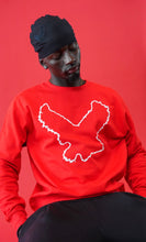 RED GRAFFITI SWEATSHIRT