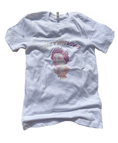 QUEEN LIZZY TEE WHITE