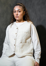 COZYWEAR CREAM SHERPA GILET