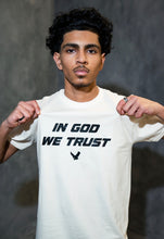 IN GOD WE TRUST CREAM TEE