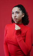 RED COZYWEAR SPORT ZIP UP