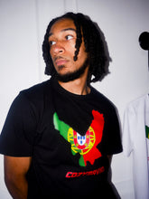 COZYBRVND PORTUGAL BLACK TEE