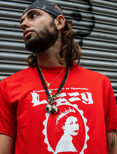 COZYBRVND X ANMVLS RED LIZZY TEE