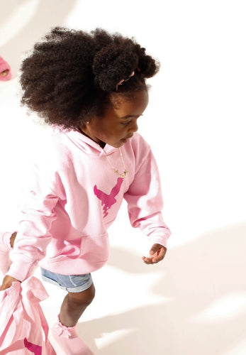 Cozybrvnd BABY PINK HOODIE