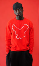 RED GRAFFITI SWEATSHIRT