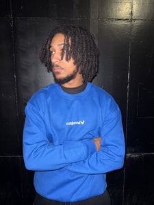 BLUE GRAFFITI SWEATSHIRT