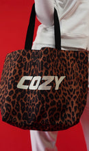 COZY LEOPARD PRINT BAG