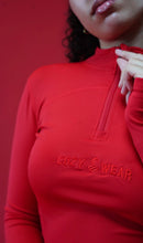 RED COZYWEAR SPORT ZIP UP