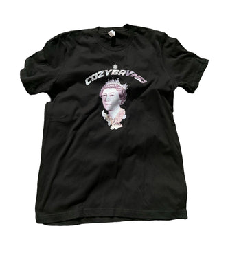 QUEEN LIZZY TEE BLACK