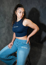COZYWEAR NAVY VEST TOP