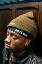 COZYWEAR BROWN BEANIE
