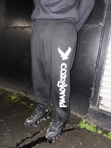 BLACK GRAFITTI PANTS