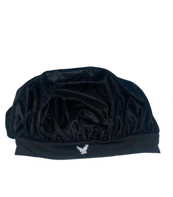 Black Cozy Bonnet