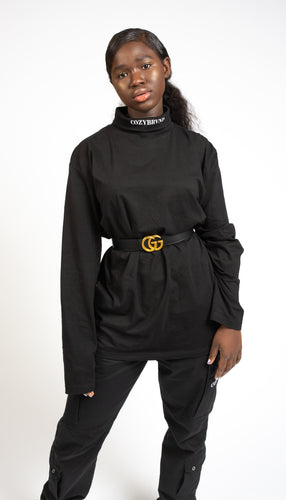 LONG SLEEVE ROLL NECK TSHIRT