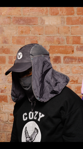 dark grey Mask cap