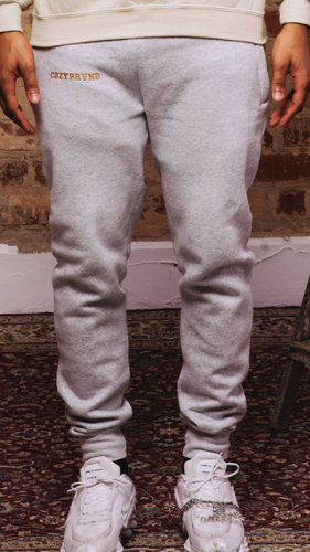 grey sweatpants