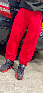 RED JOGGERS
