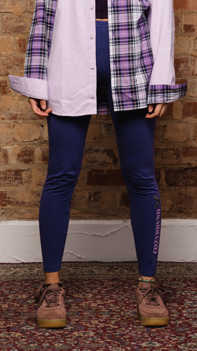 purple leggings