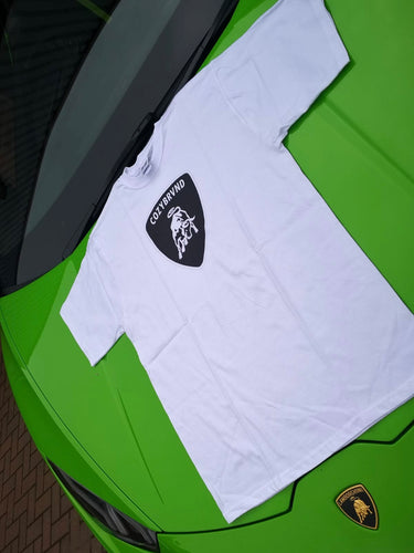 LAMBO WHITE TEE