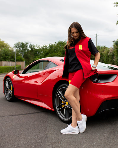 FERRARI BIKER SHORTS