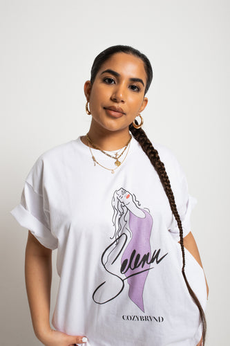 SELENA WHITE TEE