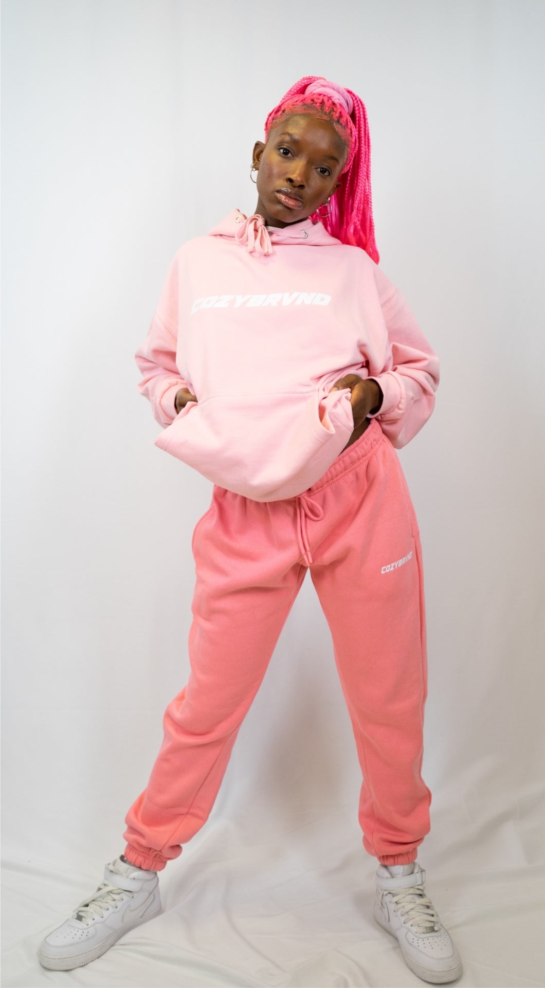 BREAST CANCER PINK JOGGERS
