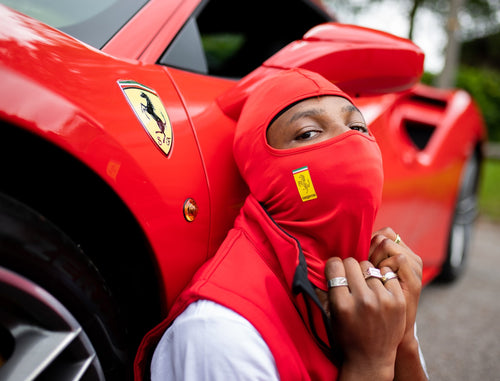FERRARI RED BALLY