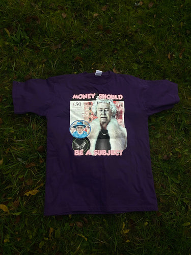 COZY UNIVERSITY PURPLE TEE