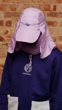 purple cap & mask